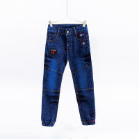 IENENS Baby Children Clothing Boys Riding Pants Fashion Denim Trousers Kids Wear Toddler Jeans Bottoms for 2-11 Years