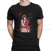 Kenshin Himura_1 Men Tshirt Rurouni Kenshin Manga Crewneck Tops 100% Cotton T Shirt Humor Top Quality Gift Idea