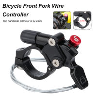 ♀✥ [Free Ship] MTB Bike Remote Lockout Lever Front Fork Wire Control Switch Shock Absorber Front Fork Locking Controller for 22.2mm Handlebar