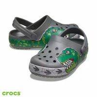 Crocs FUN LAB ไดโนเสาร์ เด็ก และจูเนียร์ (ไม่ใช่ LED)