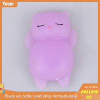 【Youer】 Anti-stress บีบของเล่นมินินุ่มสัตว์แมว Kawaii ยาง squishes antistress