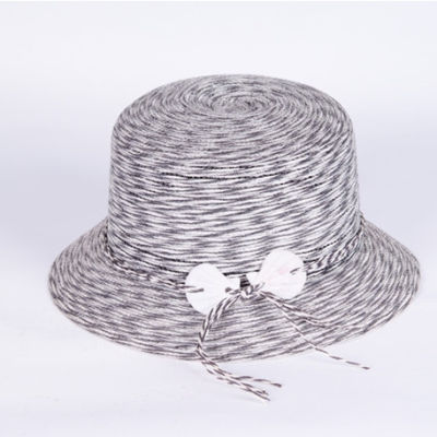 [COD] หมวกสานหวายบังแดดสไตล์เกาหลี ชาวประมงหมวกขนาดเล็ก หมวกประดับเปลือกหอย หมวกกันแดดแบบสร้างสรรค์