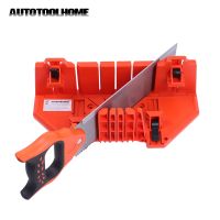 №◄ Mitre Saw Accessories Saw Box 14 Ajustable Angle 22.5 45 90 Degree Fits Wood Cutting Woodworking Hand Tools Excluded Saw Blades