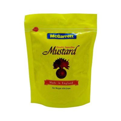 สินค้ามาใหม่! แม็กกาแรต ผงมัสตาร์ดอังกฤษ 454 กรัม McGarrett t Mustard 454 g ล็อตใหม่มาล่าสุด สินค้าสด มีเก็บเงินปลายทาง