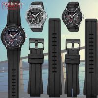 สายนาฬิกาสร้อยข้อมือยางซิลิโคน24X16มม. สำหรับ Casio G-Shock ซีรีส์ GST-B200 GM5600 GM2100สายนาฬิกาข้อมือกีฬาสายซิลิโคน