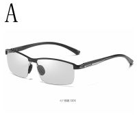 Aluminium Kacamata Polarized Sport Pria Wanita Photocromic Siang Malam Kualitas Premium UV400