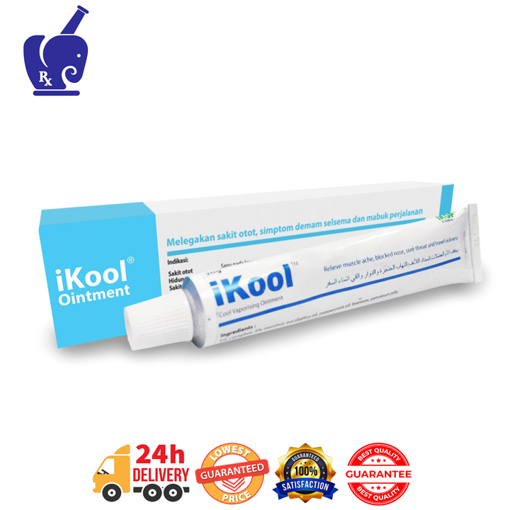 iKool Ointment For Symptomatic Relief Of Cough, Blocked Nose, Muscular