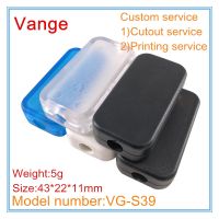 【YF】▣♚  10pcs/lot transformer PCB junction box 43x22x11mm black plastic housing enclosure diy