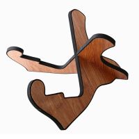 Wooden Guitar Stand Universal Guitar Stand Portable String Instrument Stand with Soft Rubber Cover