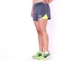 Training Lab Women’s  Running Shorts 2/1 Grey กางเกงออกกำลังกายผู้หญิง (19220G)