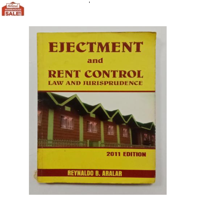 EJECTMENT AND RENT CONTROL LAW & JURISPRUDENCE (L1) Lazada PH
