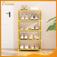 ชั้นวางรองเท้า ที่วางรองเท้า ชั้นเก็บรองเท้า ชั้นวางรองเท้าสแตนเลส  4 ชั้น shoes shelf rack ดีไซต์สวย วางรองเท้าได้หลายคู้ แข็งแรง(896)