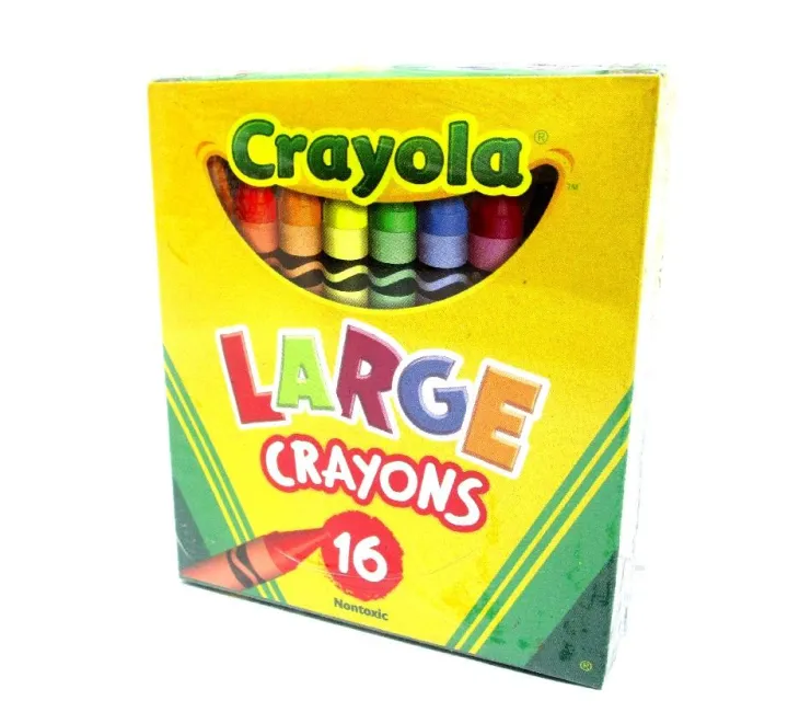 Crayola Large Crayons 16 Colors Lazada PH