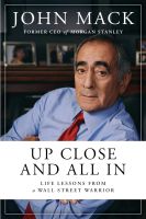 หนังสืออังกฤษ Up Close And All In: Life Lessons From A Wall Street Warrior