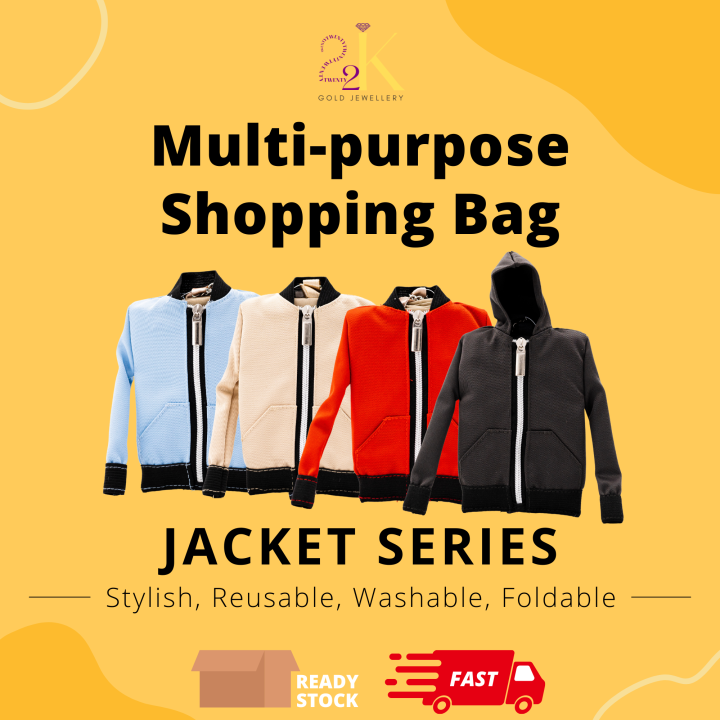Multipurpose Shopping Bag Jacket Series Lazada