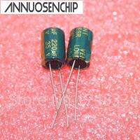 【YF】✇卍  8 x 12 high-frequency low-impedance electrolytic Capacitor 35V 220UF (50pcs / pack)