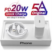 PD 20W Charger For Apple iPhone 14 Pro Max 12 13 11 For iPhone Charger USB C Lightning Cable Fast Charging Accessories