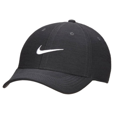 Nike หมวกไนกี้ Nike Dri Fit Club Structured Heathered Cap FB6451-032 (Black/Dark Smoke Grey/White) สินค้าลิขสิทธิ์แท้