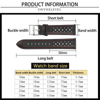 Onthelevel Leather Watch strap 18mm 20mm 22mm 24mm Gray Color Watch Band Quick Release Watch Bands Replacement