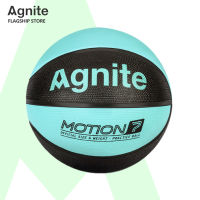 Agnite ลูกบาสเกตบอล บาสเก็ตบอล ลูกบาสยาง หนัง PU เบอร์ 7 ขนาดมาตรฐาน แข็งแรง ทนทาน กีฬาและกิจกรรมกลางแจ้ง Basketball