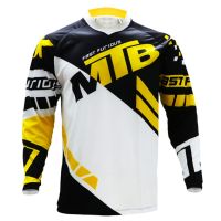 เสื้อยืดเสื้อแขนยาวขี่จักรยาน Moto เสื้อปั่นจักรยานเสือภูเขา Enduro Downhill Camiseta Motocross Mx เสื้อผ้าจักรยานเสือภูเขาจิ้งจอก Mtb