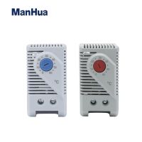 ManHua 0~60℃ Cabinet Temperature Controller Centigrade Mechanical KTO011 Red &amp; KTS011 Blue Industrial Thermostat