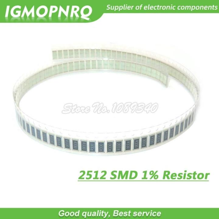 50Pcs 2512 SMD fixed resistor 1%  0.1R 0.01R 0.05R 0.001R 0.33R 1R 0R 10R 100R 0.001 0.01 0.1 0.33 0.05 0 10 100 ohm 2512 1R