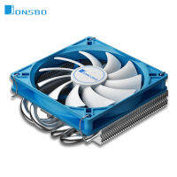 JONSBO HP-400S Push-down CPU Cooler 4 ท่อความร้อน Ultra-thin ITX All-in-one หม้อน้ำ 4Pin PWM พัดลมสำหรับ LGA1700 115X 1200 AM4-kxodc9393