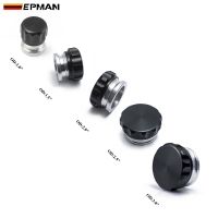 EPMAN OD 1", 1.5", 2" Black Alloy Weld On Filler Coolant Reservoir Caps Water Tank Fuel Surge Tank &amp; Radiator Cap EPYXG200M-AF