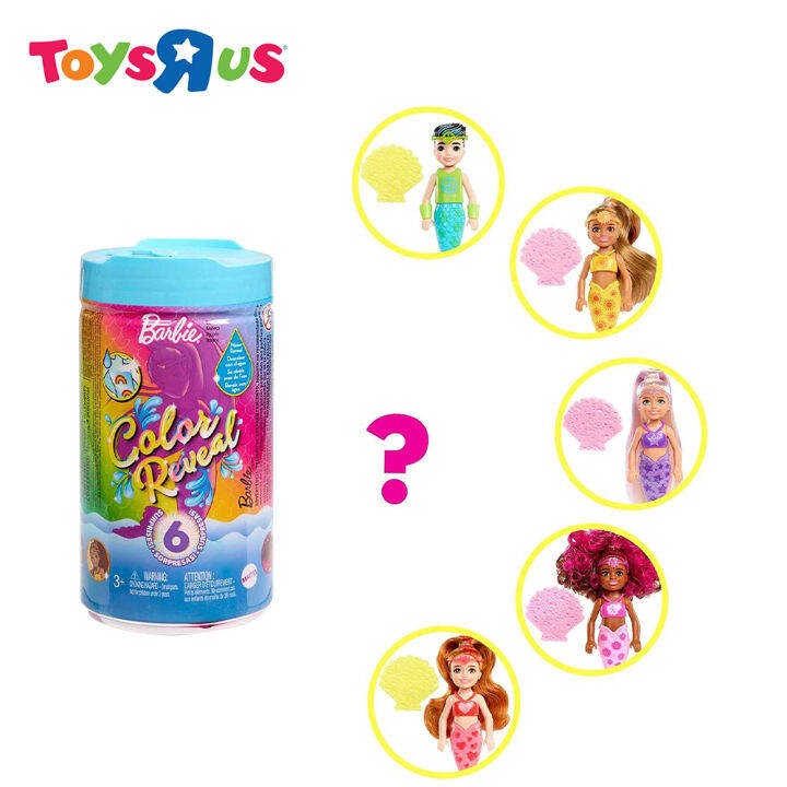 Barbie Color Reveal Chelsea Rainbow Mermaids Lazada PH