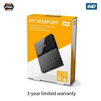 WD 2TB My Passport USB 3.0 Secure Portable Hard Drive ( WDBS4B0020BBK-WESN )