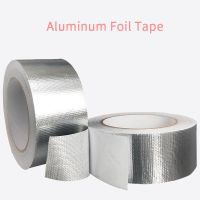 ▦✌ Aluminium Foil Adhesive Sealing Tape Thermal Resist Duct Repairs Adhesive Tapes High Temperature Resistance Kitchen Accessories