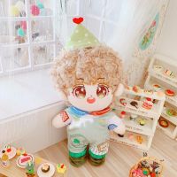 [COD] funny balloon lion overalls 20cm suit baby star doll change