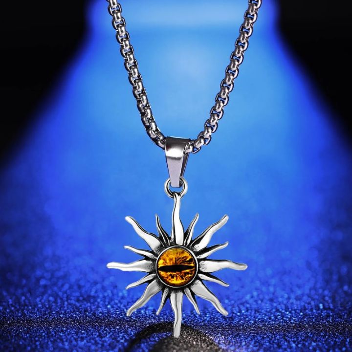 jdy6h-fashion-stainless-steel-sun-eye-pendant-necklace-punk-hip-hop-necklaces-for-men-stainless-steel-jewelry-party-anniversary-gif