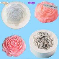 【2022 Dec New】Diy Peony เทียนซิลิคอนแม่พิมพ์3d ดอกไม้แม่พิมพ์ Fondant เครื่องมือทำขนมอบสำหรับพลาสเตอร์อโรมาสบู่