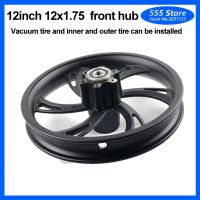 12 Inch Rims 12x1.75 Wheel Hub Use 12 1/2 X 2 1/4 12 1/2x2.75 Tire Inner Tube Fit Many Gas Electric Scooters E-Bike Accessory