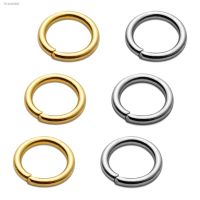 ♦ 50-200pcs/lot Stainless Steel Open Jump Rings 4 5 6 8mm Split Rings Connectors DIY Necklace Jewelry Making Findings Accessories