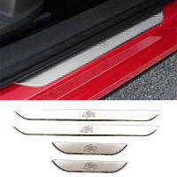 4 Pieces per Set for SEAT LEON ARONA ATECA IBIZA FR Stainless Steel Scuff Plate Door Sill Cover Trim Car Styling Accessories