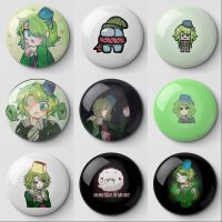 【CC】 Yttd Kanna Idk Sara Kinda Sus Kizuchi The To Soft Pin Customizable Hat Metal Collar Lapel Badge Fashion