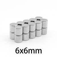 20/50/100/150/200/300PCS 6x6 mm Round Strong Powerful Magnetic Magnet N35 Permanent Neodymium Magnet Disc 6x6mm 6x6 mm