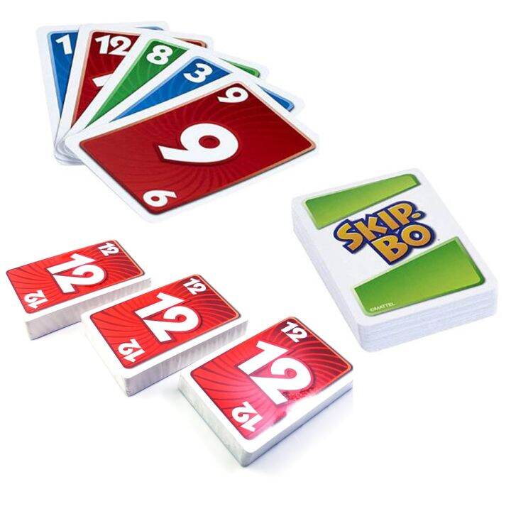 เกมเกมไพ่อูโน่อนิเมะเกมกระดานการ์ตูนอนิเมะ-skip-bo-แบบใหม่สำหรับครอบครัวความบันเทิงแสนสนุกเกมบัตร-uno-ของขวัญคริสต์มาส