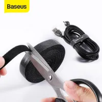 Baseus Cable Organizer Nylon USB Cord Wire Winder Clip HDMI Cable Holder for iPhone HDMI Cable Lightning Cable Power Cable Audio Cable Headphone Cable Wire Management and Organizer