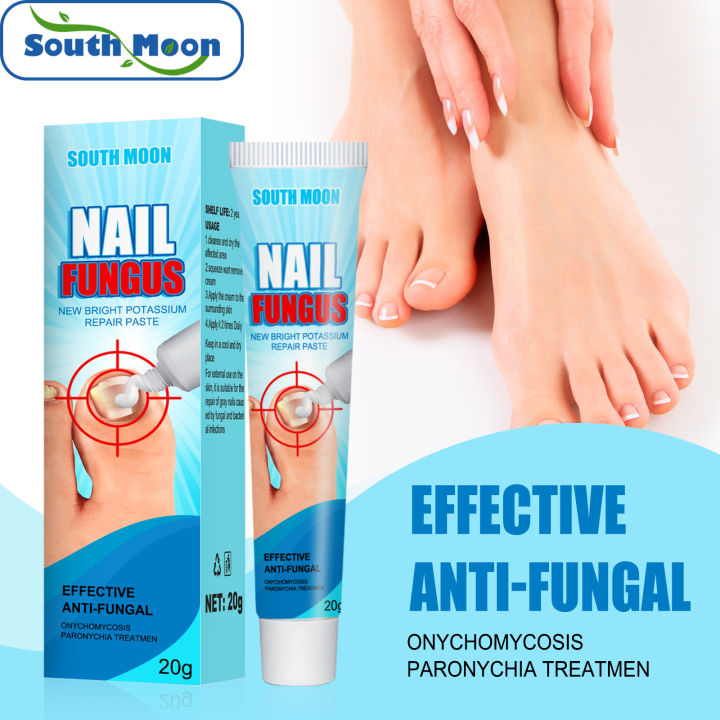 South Moon Nail Fungus Treatment Cream Onychomycosis Anti-Infection ...