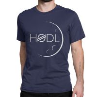 Stellar Hodl Crypto Bitcoin Blockchain T-shirts Men Moon Cotton Tee Shirt O Neck Classic T Shirts Graphic Printed Clothes XS-6XL