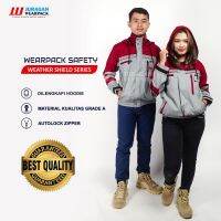 CODTheresa Finger MERAH Squire Wearpack - All Weather Work Wearpack Maroon Color Gray Combination