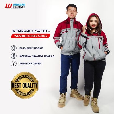 CODTheresa Finger MERAH Squire Wearpack - All Weather Work Wearpack Maroon Color Gray Combination