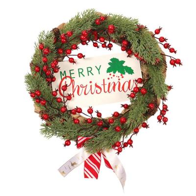 Door Wreath for Christmas Exquisite and Durable Artificial Wreaths Decoration Winter Christmas Holiday Decor for Indoor and Outdoor graceful
