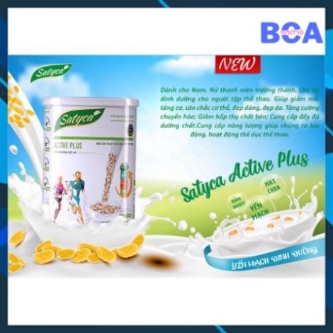 Sữa yến mạch dinh dưỡng satyca active plus - ảnh sản phẩm 4