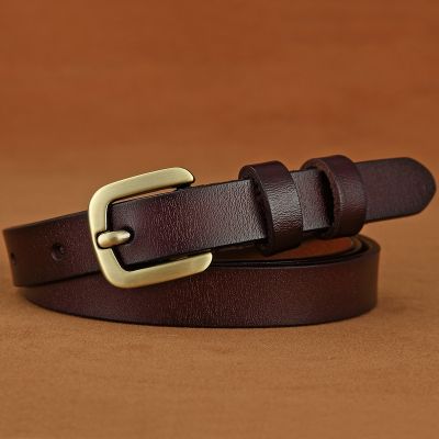 The new hot pure cowhide leather belt pin buckle restoring ancient ways womens recreational belts ✕♗