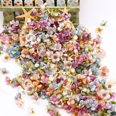 hotx【DT】 50/100pcs Multicolor Silk Artificial Wedding Engagement Garland Headdress